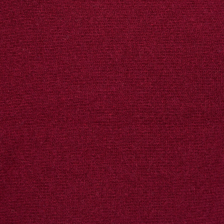 Merino wool poncho with cashmere Lazio red