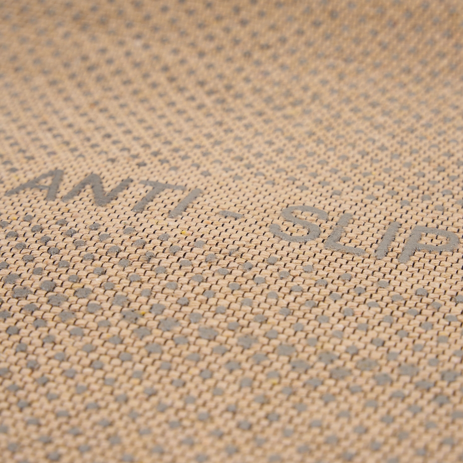 Cotton Bathroom Mat Beige