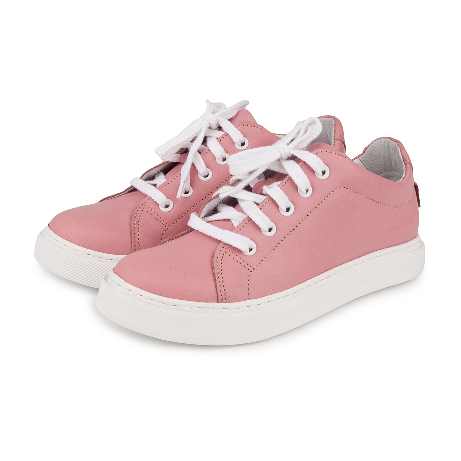 Women's orthopedic leather sneakers Viola pink