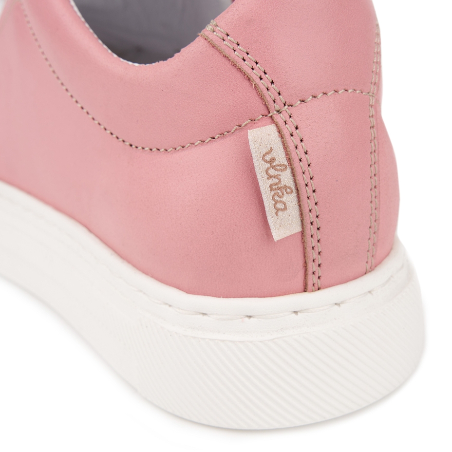 Women's orthopedic leather sneakers Viola pink