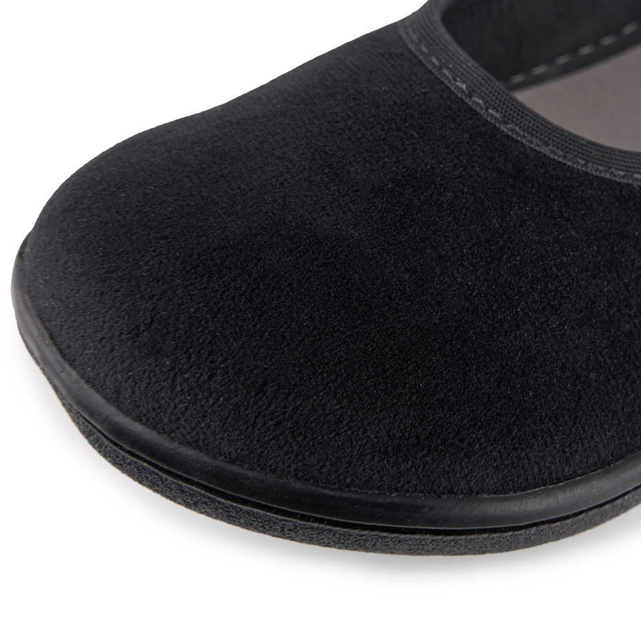 Women’s barefoot textile ballerinas Joli black