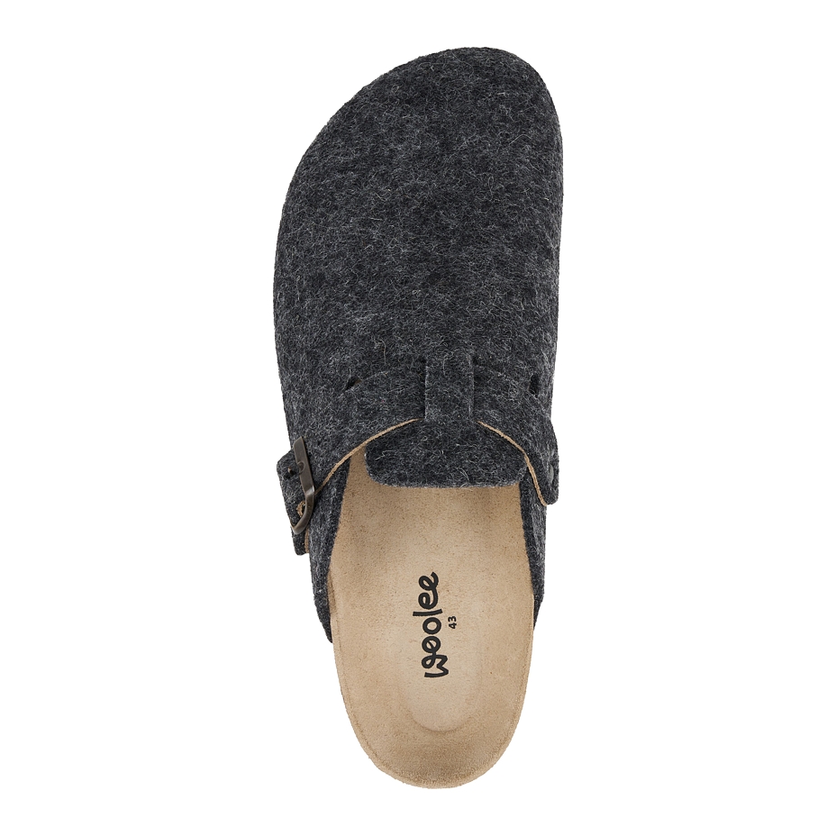 Men's orthopedic cork slippers Michal gray