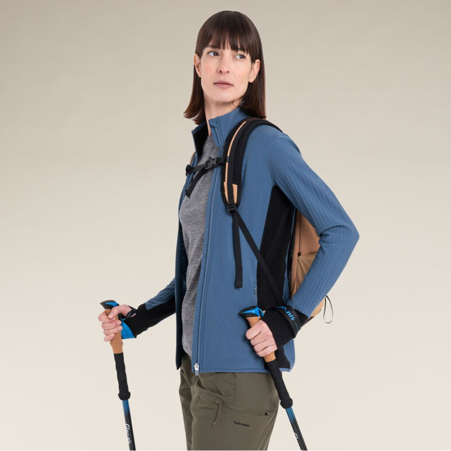 Women's T-shirt Merino Blend 150 Tech Lite SS Tee Icebreaker Gritstone