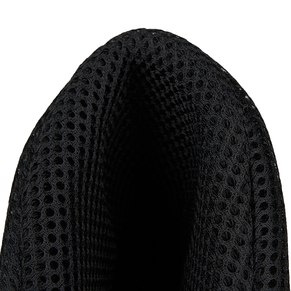 Insulated men's low wellies with wool insert black