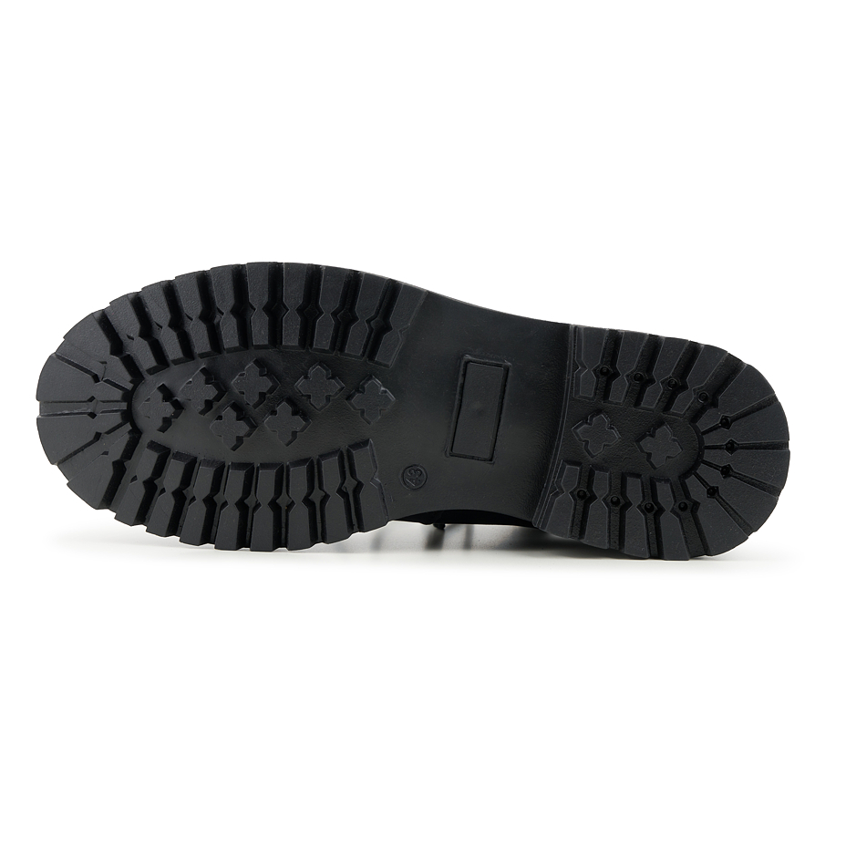 Men's leather farmer's boots Woolee black