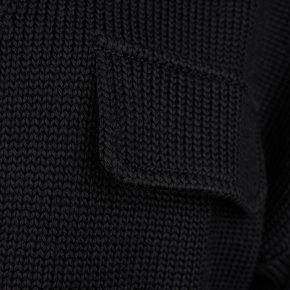 Merino Woolee Capsule wool cardigan black