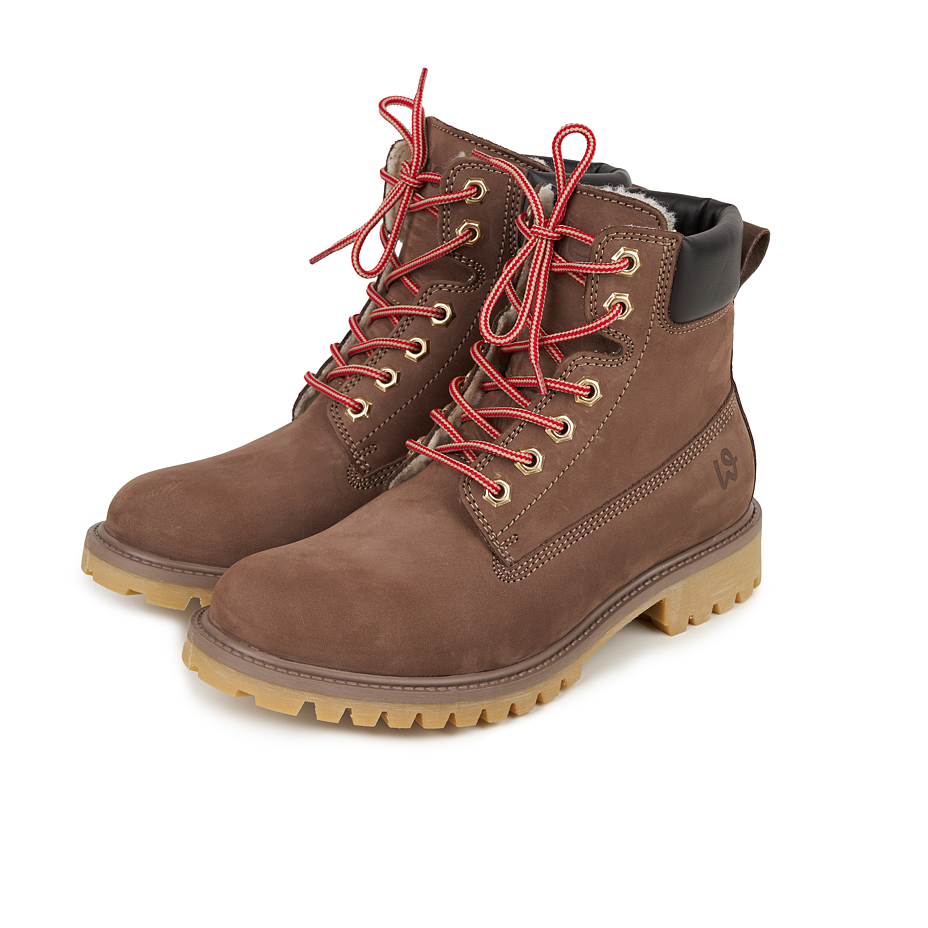 Woolee light brown shaggy farmers