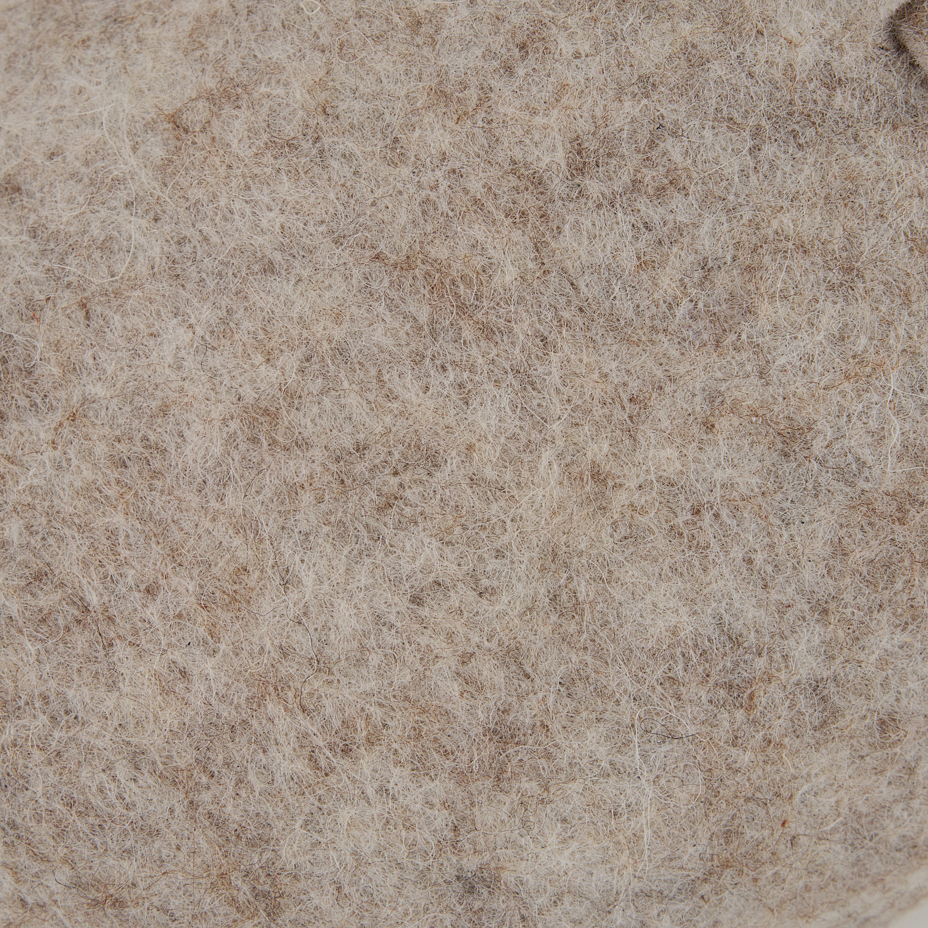 Women's barefoot wool slippers Michaela beige