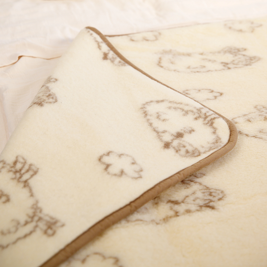 Single-Layer Wool Blanket Sheep