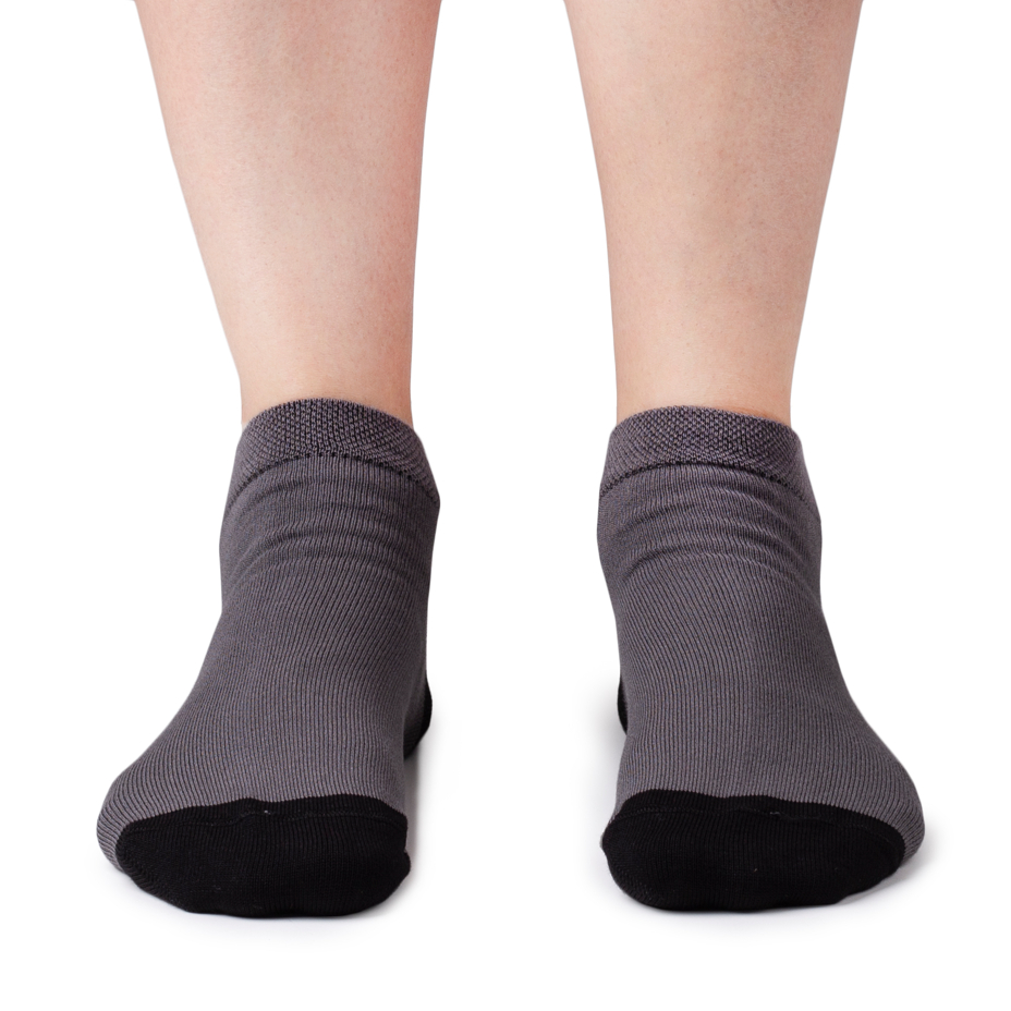 2 pairs of bamboo ankle socks mix