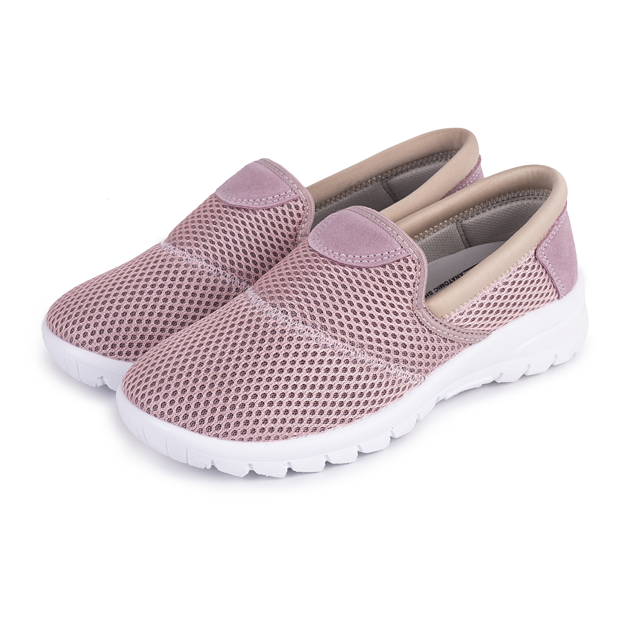 Women's breathable orthopedic sneakers Pink
