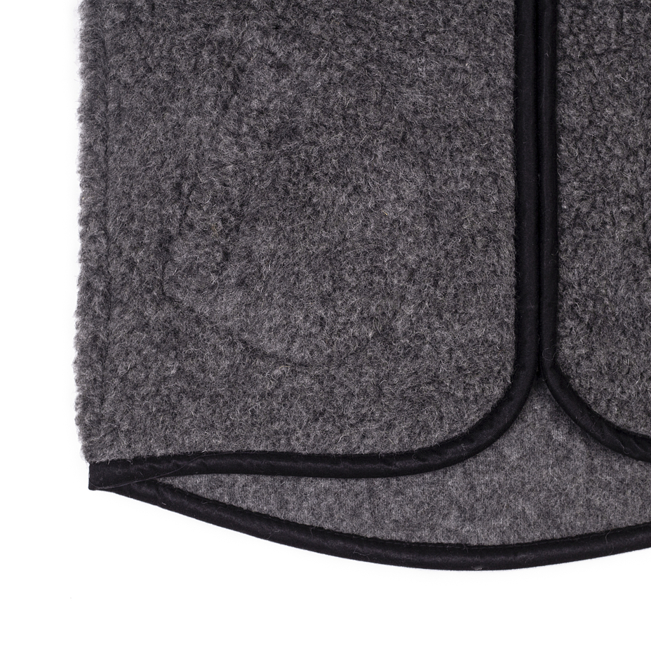 2-in-1 Wool Jacket Dark Grey