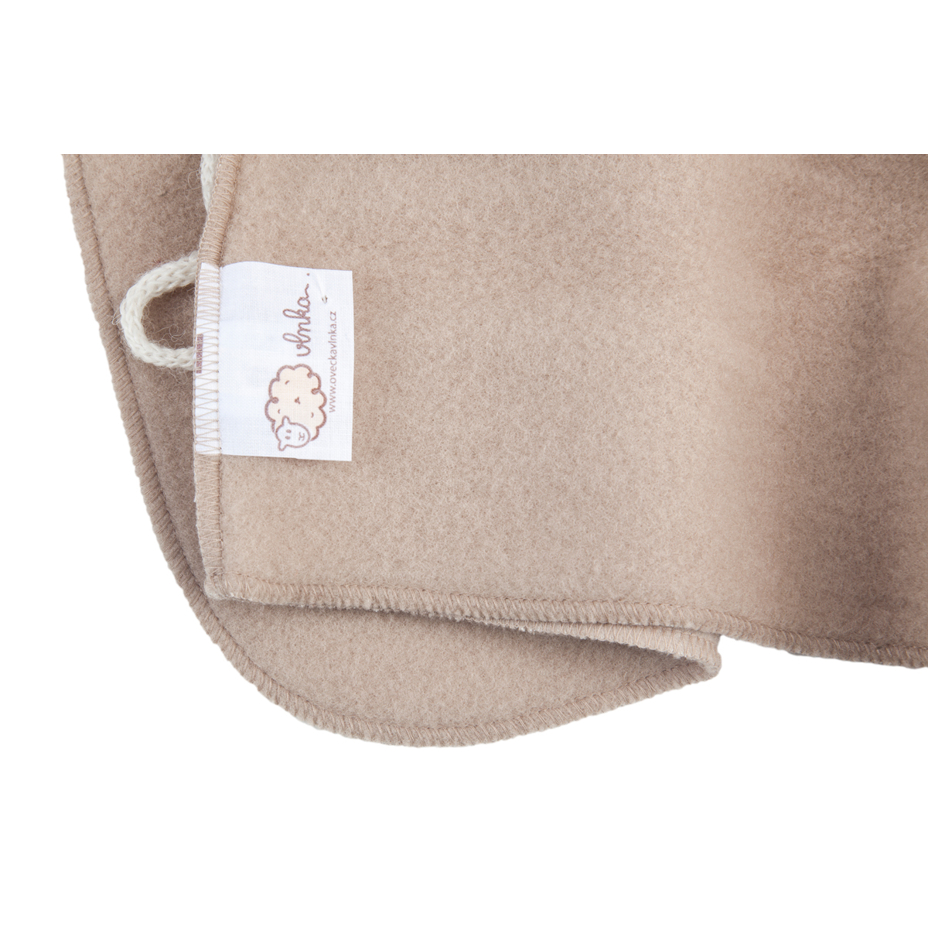 Newborn Wrap-Over Jacket Beige