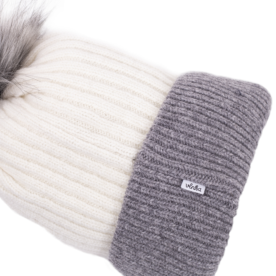 Vlnka Woolly Hat V05 Grey