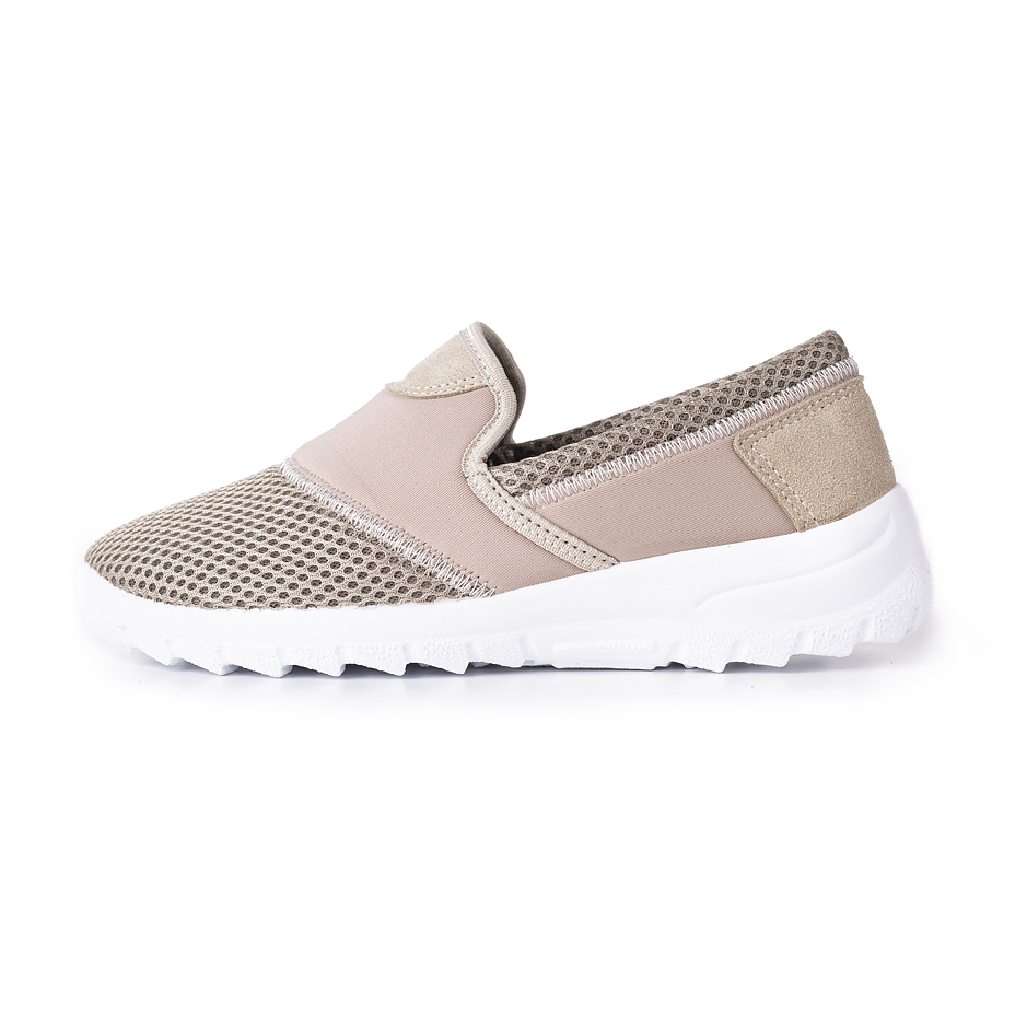 Women's breathable orthopedic sneakers  Beige