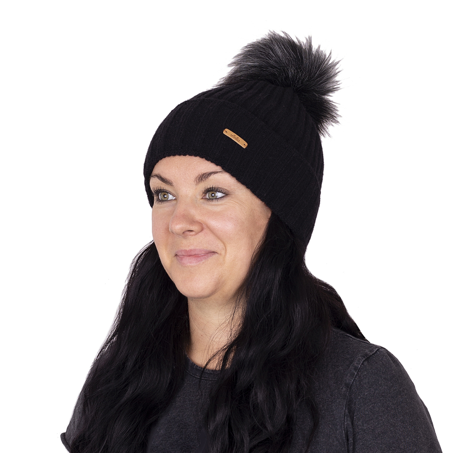 Vlnka Woolly Hat V04 Black