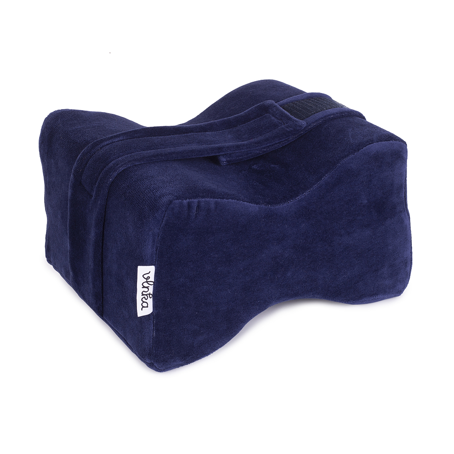 Orthopedic memory foam knee pillow
