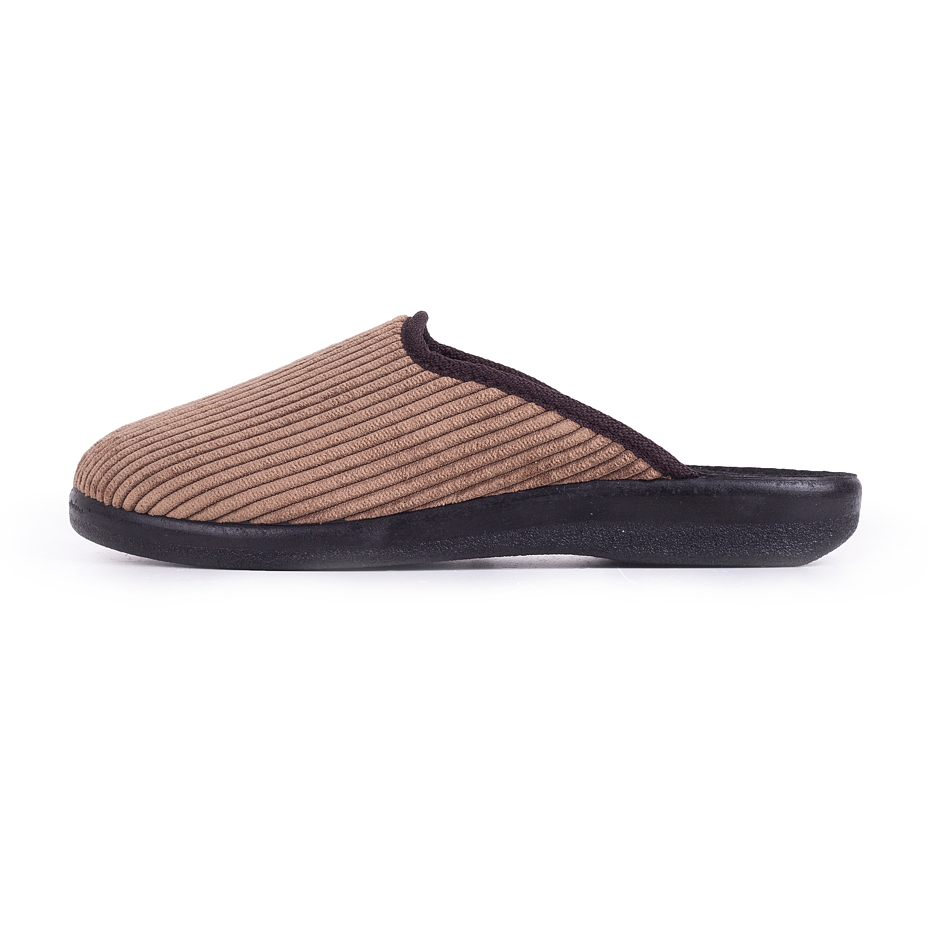 Women's Corduroy Slippers Brown