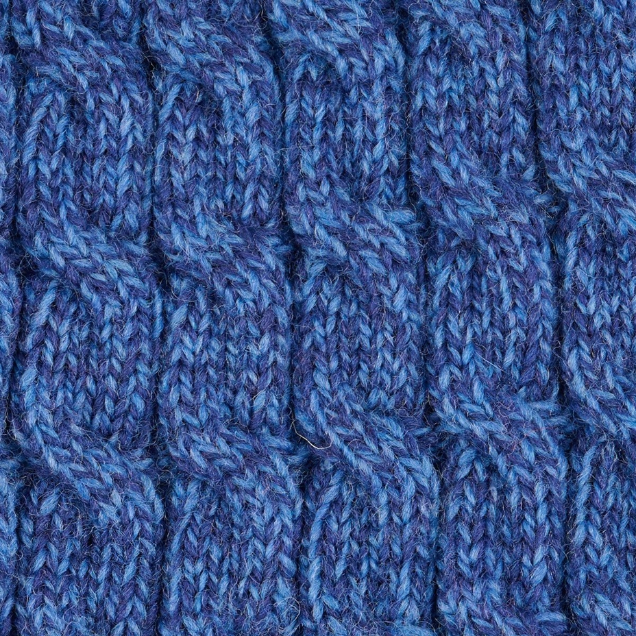 Wool Beanie V23 Blue