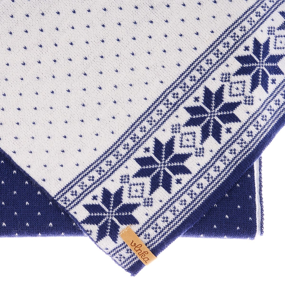 Vlnka Wool Scarf B03 Blue