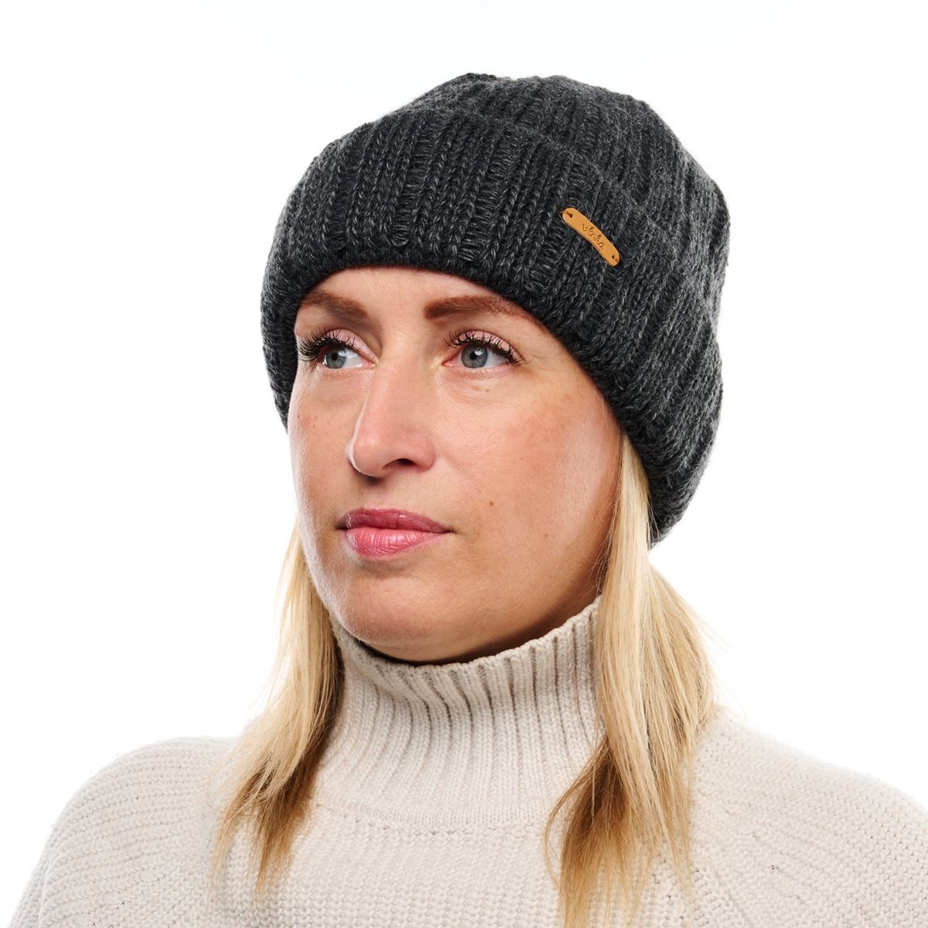 Vlnka Wool Beanie V11 Grey