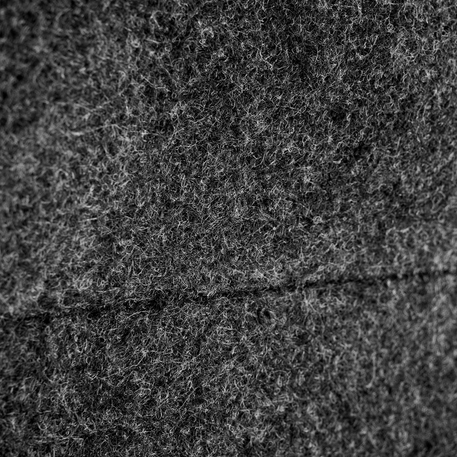 Felt Laundry Basket Black