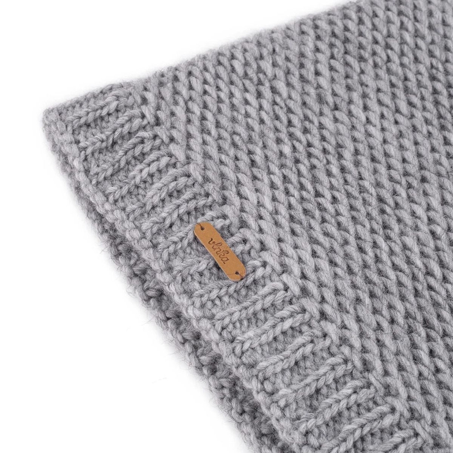 Vlnka Wool Neck Warmer N01 Light Grey