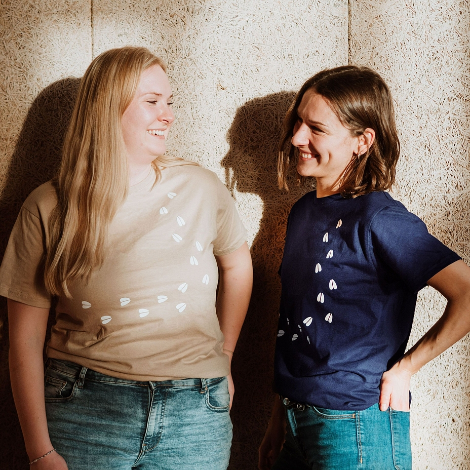 Woolvilli Cotton T-shirt Beige