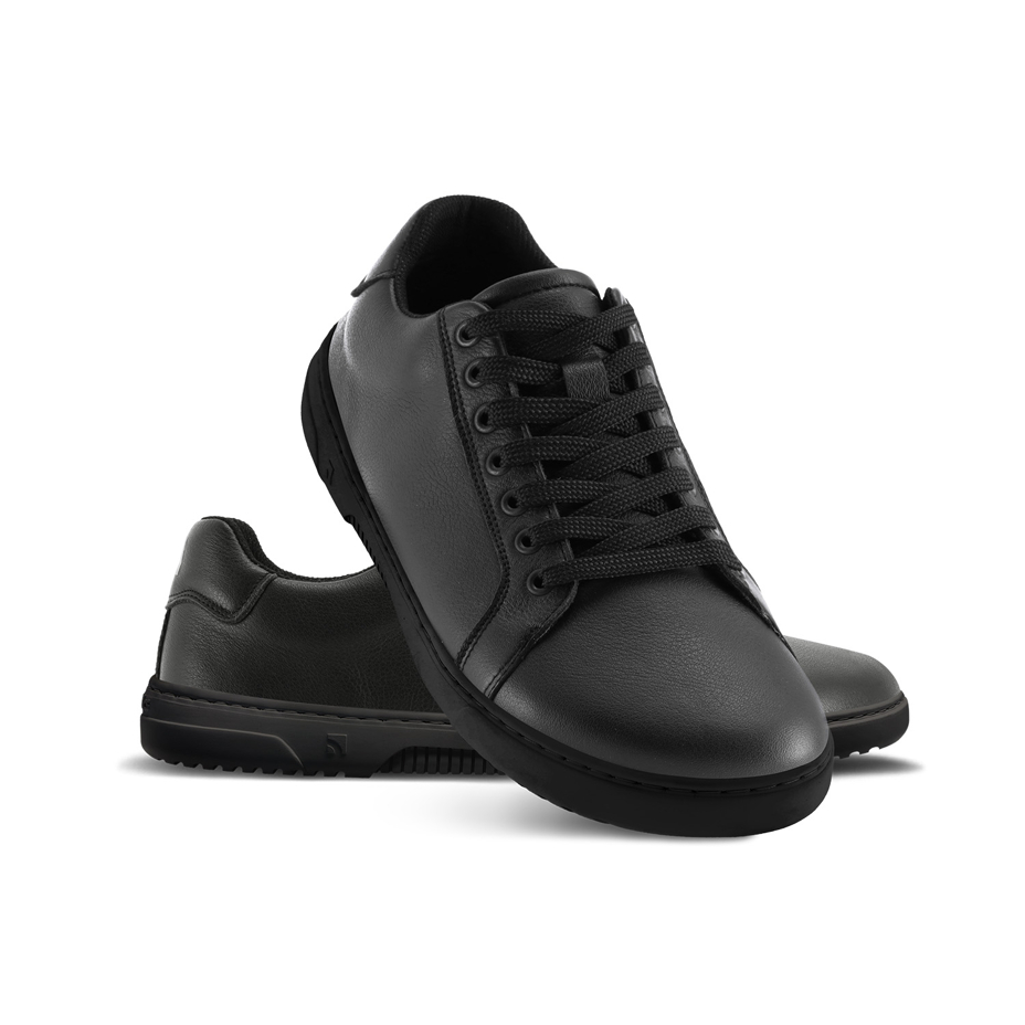 Zoom Leather Barefoot Trainers Black