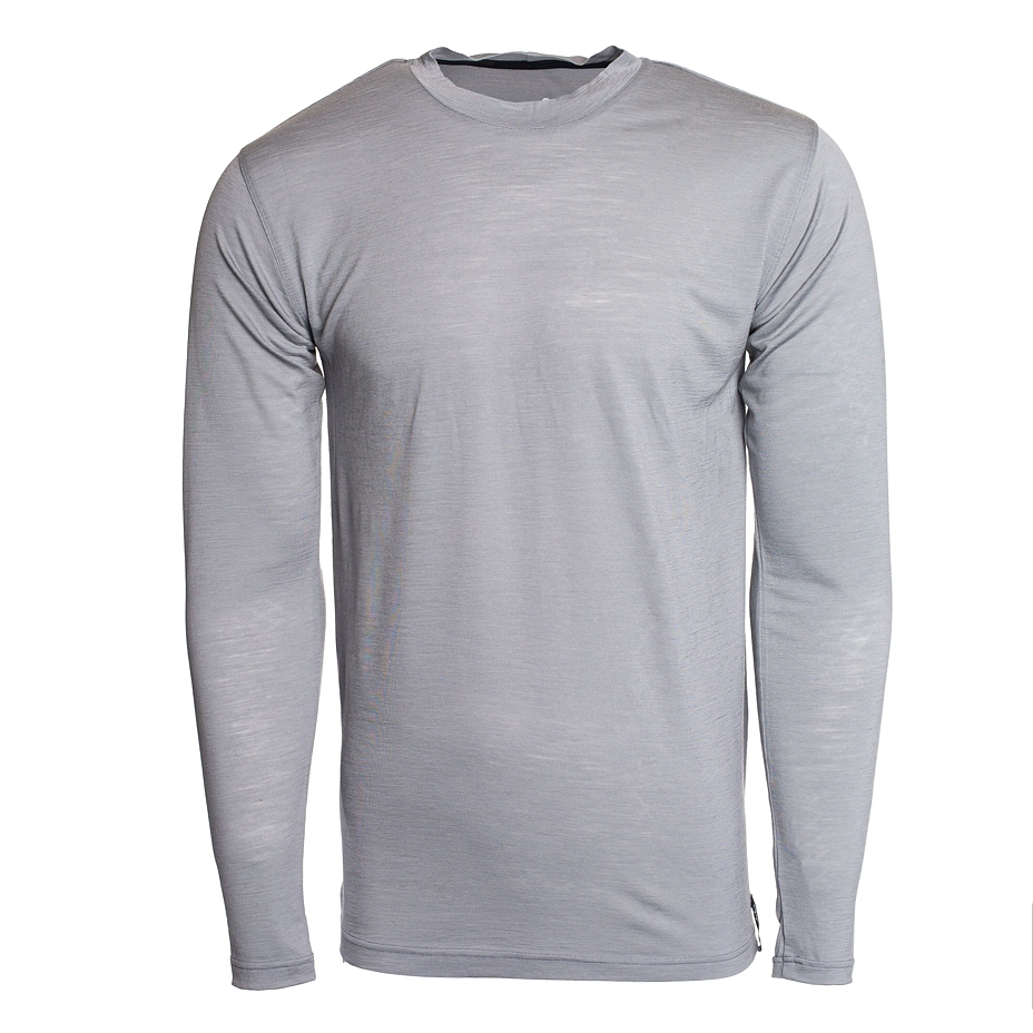 Men’s Merino Long Sleeve T-shirt Grey