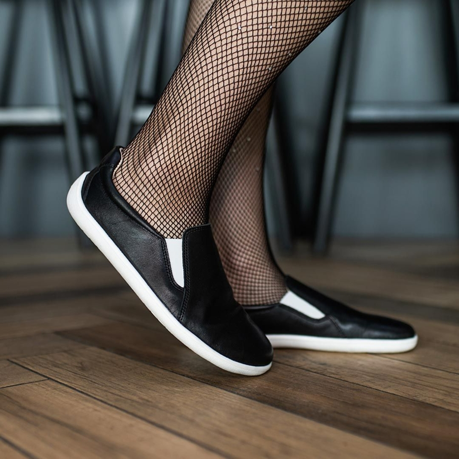 Be Lenka Eazy Leather Barefoot Shoes Black