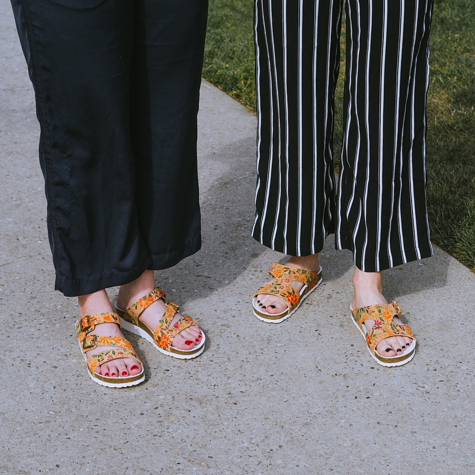 Women’s Sara Orthopaedic Cork Sliders Floral