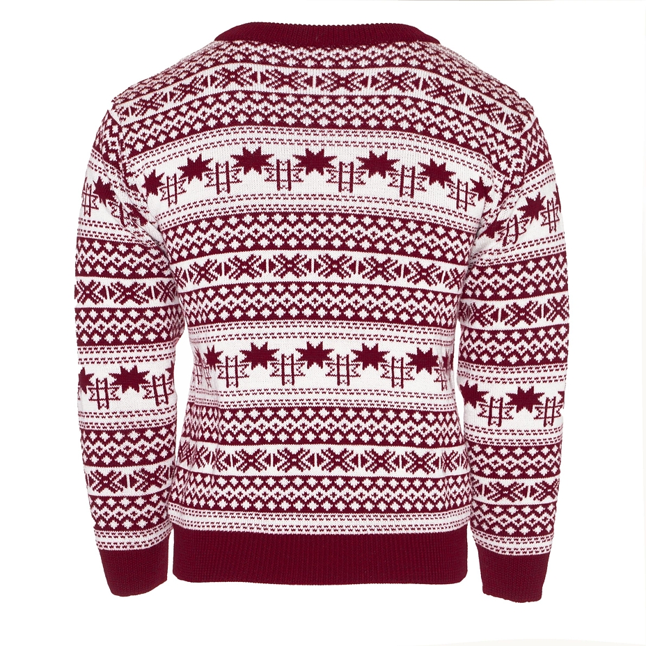 Vlnka Wool Sweater in Nordic Design S20 Red