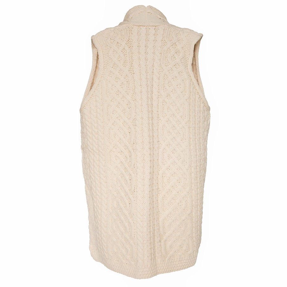 Women’s Vlnka Wool Vest Natural