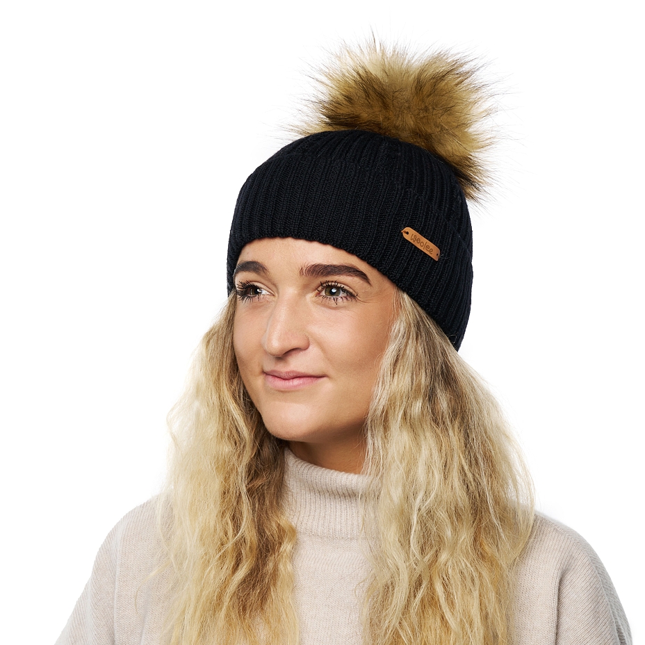 Woolee Wool Hat V32 Black