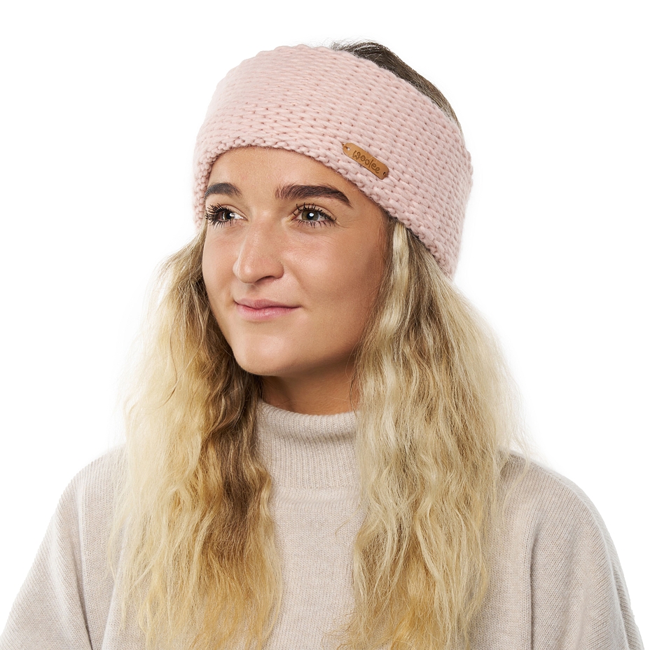 Woolee Knitted Headband C07 Light Pink