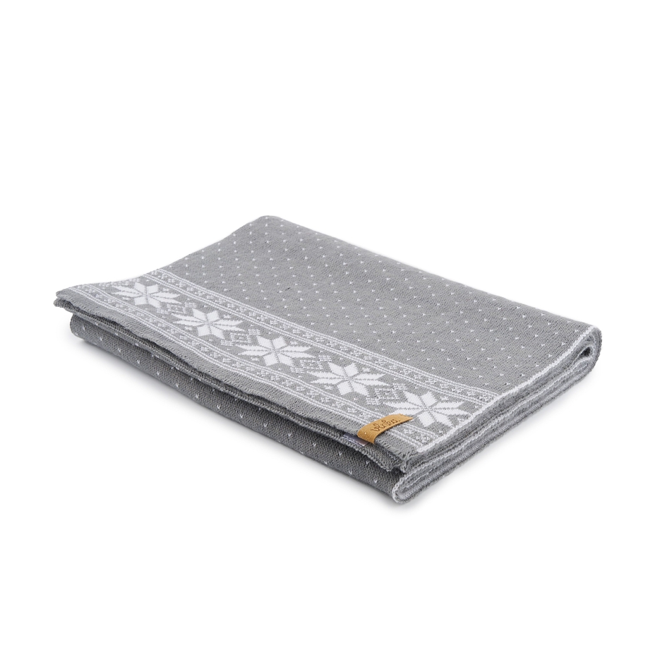 Vlnka Wool Scarf B03 Grey