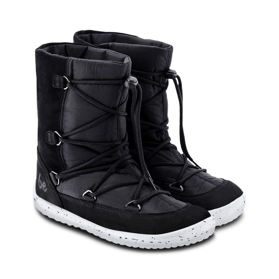 Kids’ Barefoot Snow Boots Be Lenka Snowfox Black