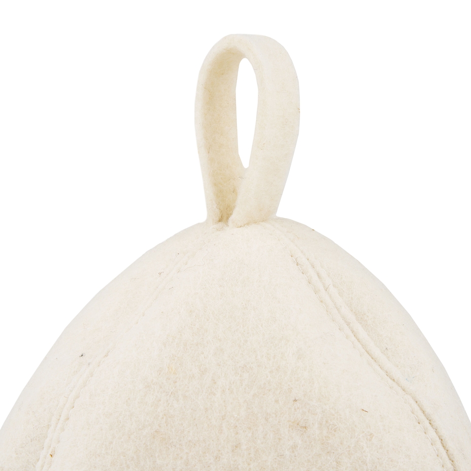 Wool hat for sauna
