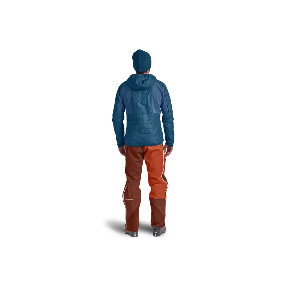 Men’s Ortovox Piz Boe Jacket Petrol Blue