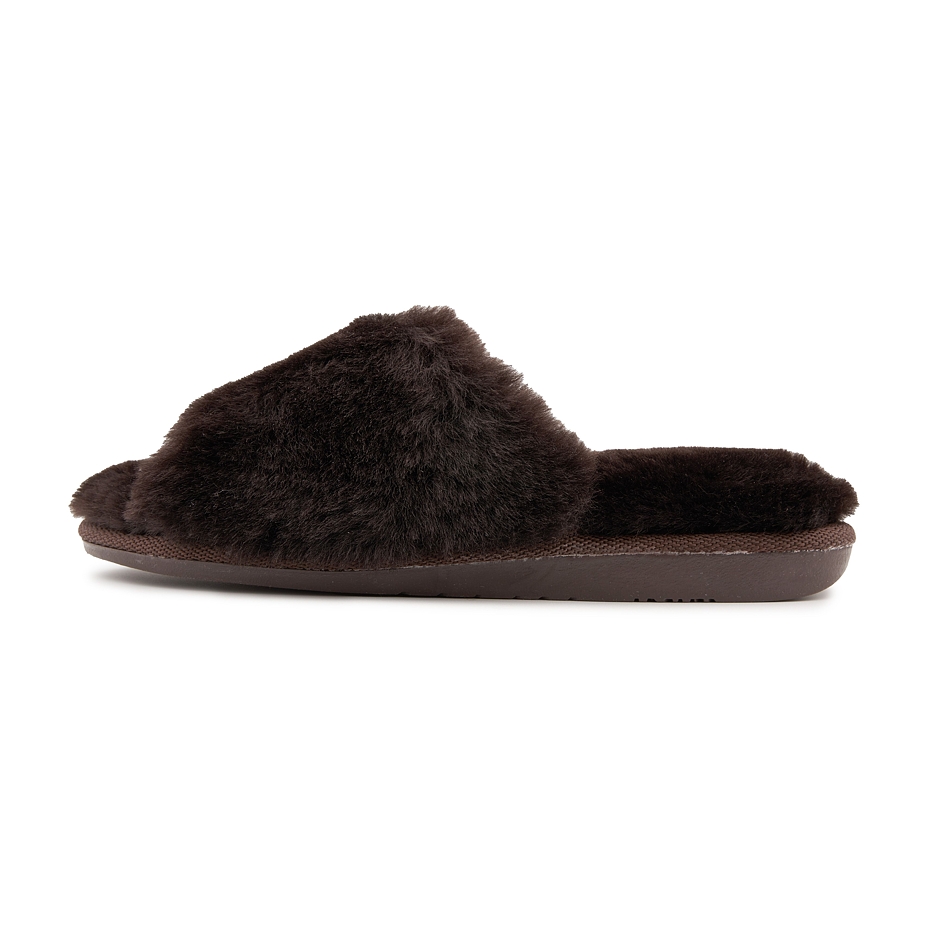 Women’s Dora Wool Slippers Brown