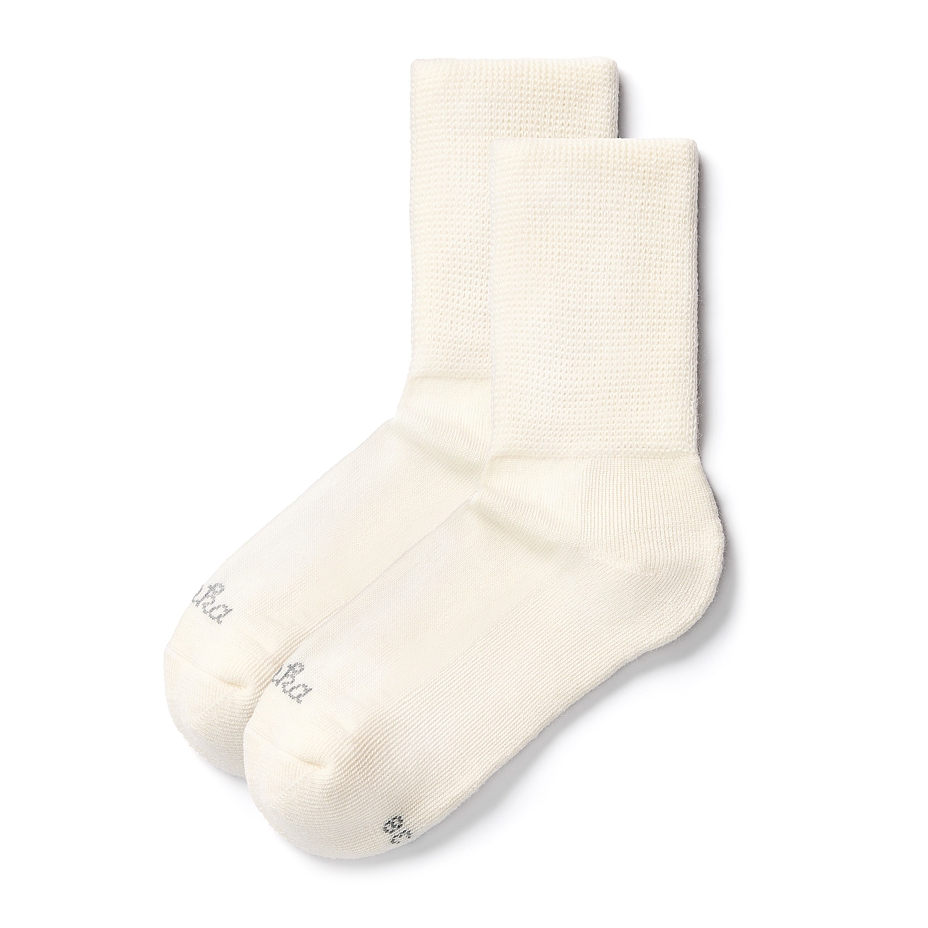 2 pairs “Siberia“ Merino Wool Socks White