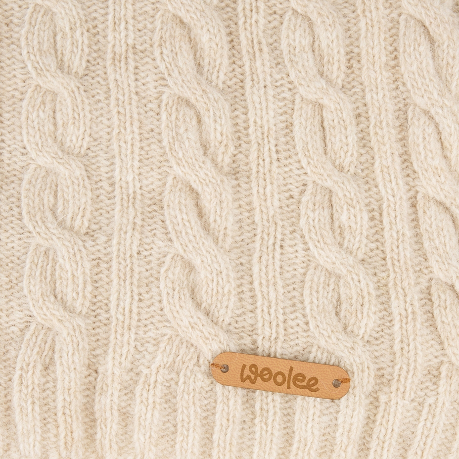 Woolen Scarf Karin Natural