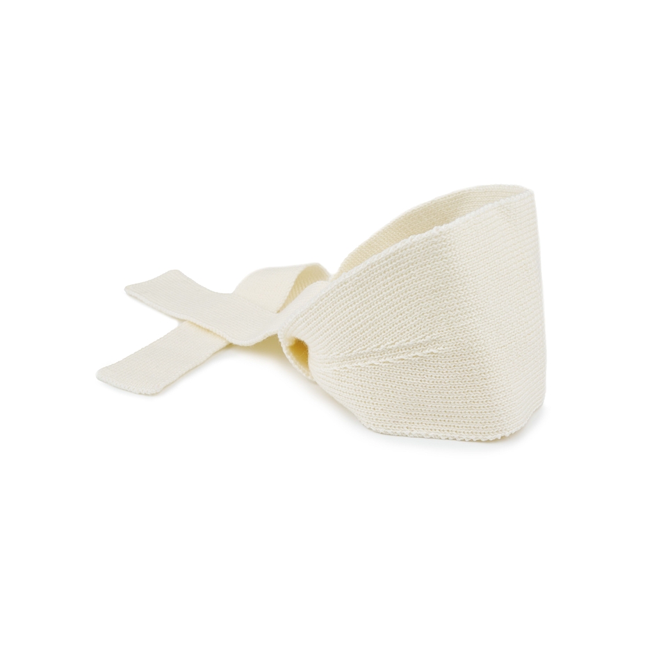 Merino Wool Headband Caseros White