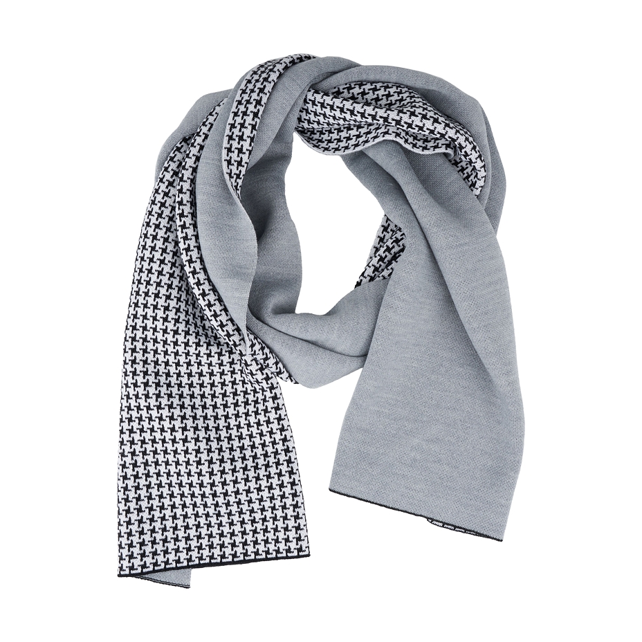 Wool Scarf Extrafine Merino Black