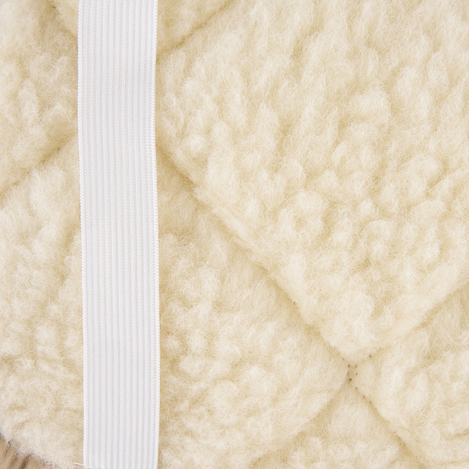 Premium Double-Sided Car Seat Pad with Sheep Wool
