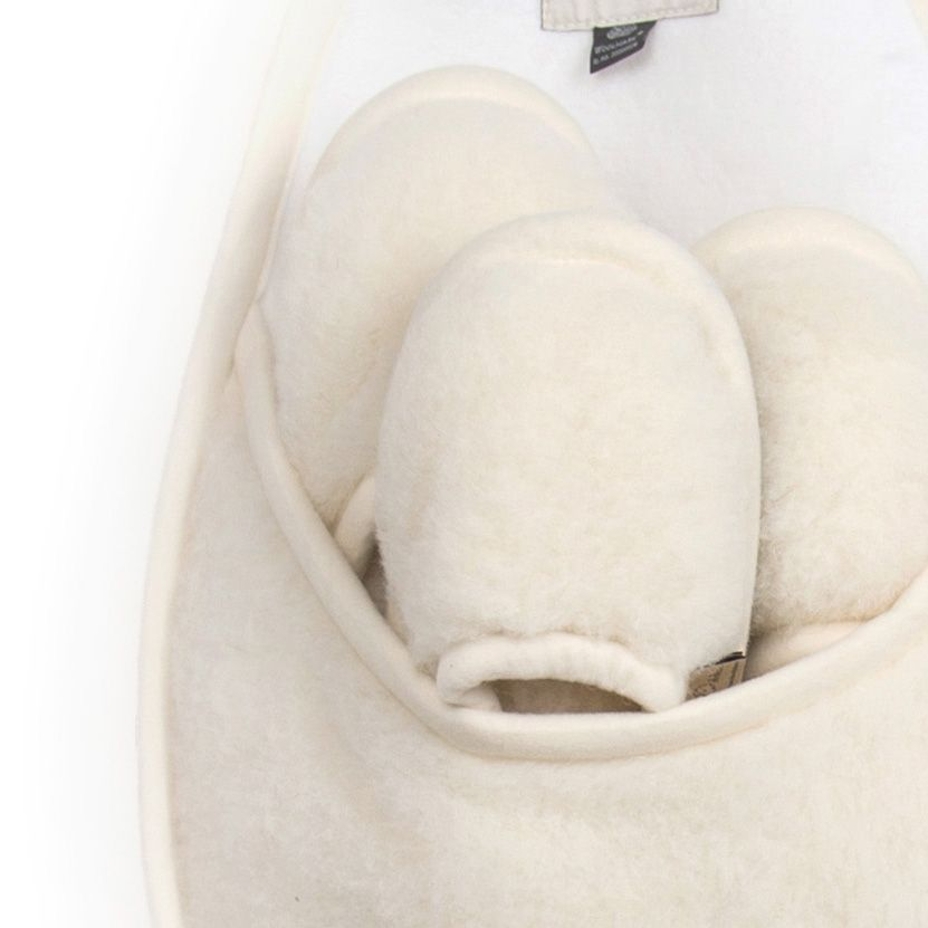 Set of Slippers for Guests Natural