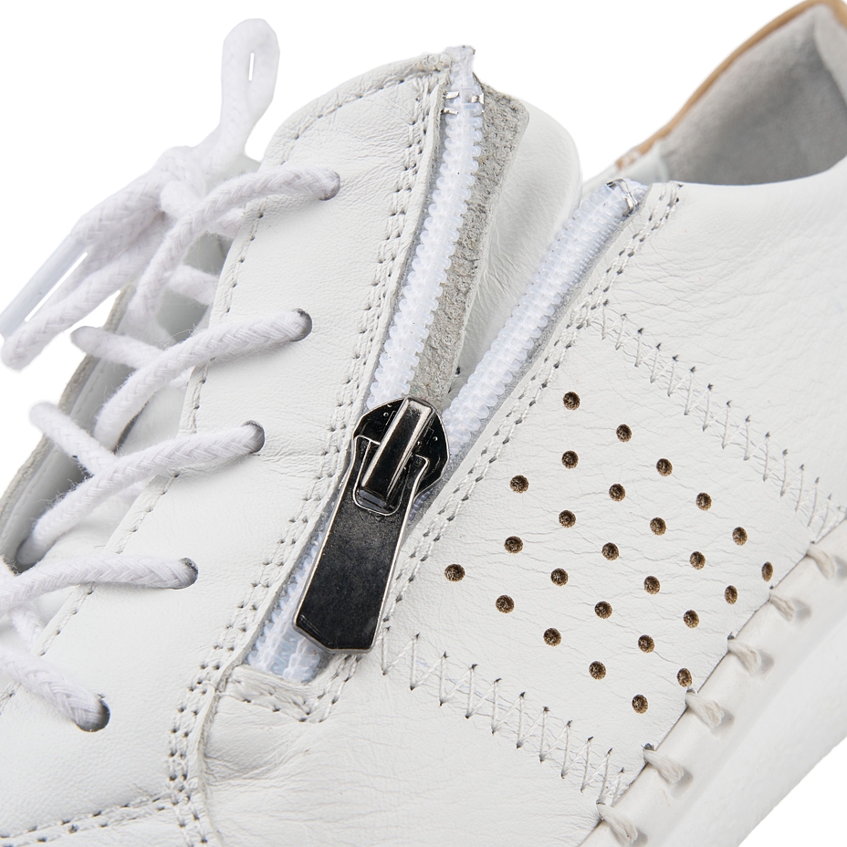 Women's leather sneakers Tabita white