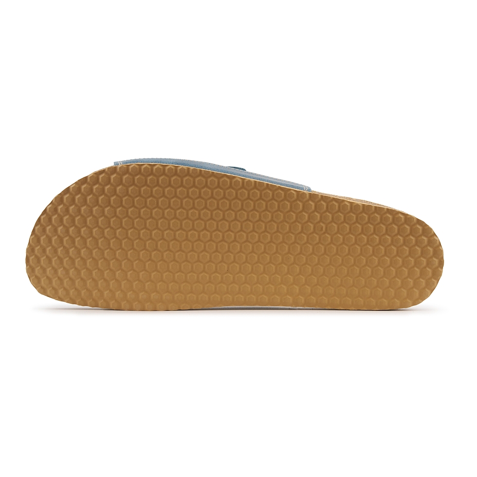 Men's cork anatomical slip-on shoes Alex blue