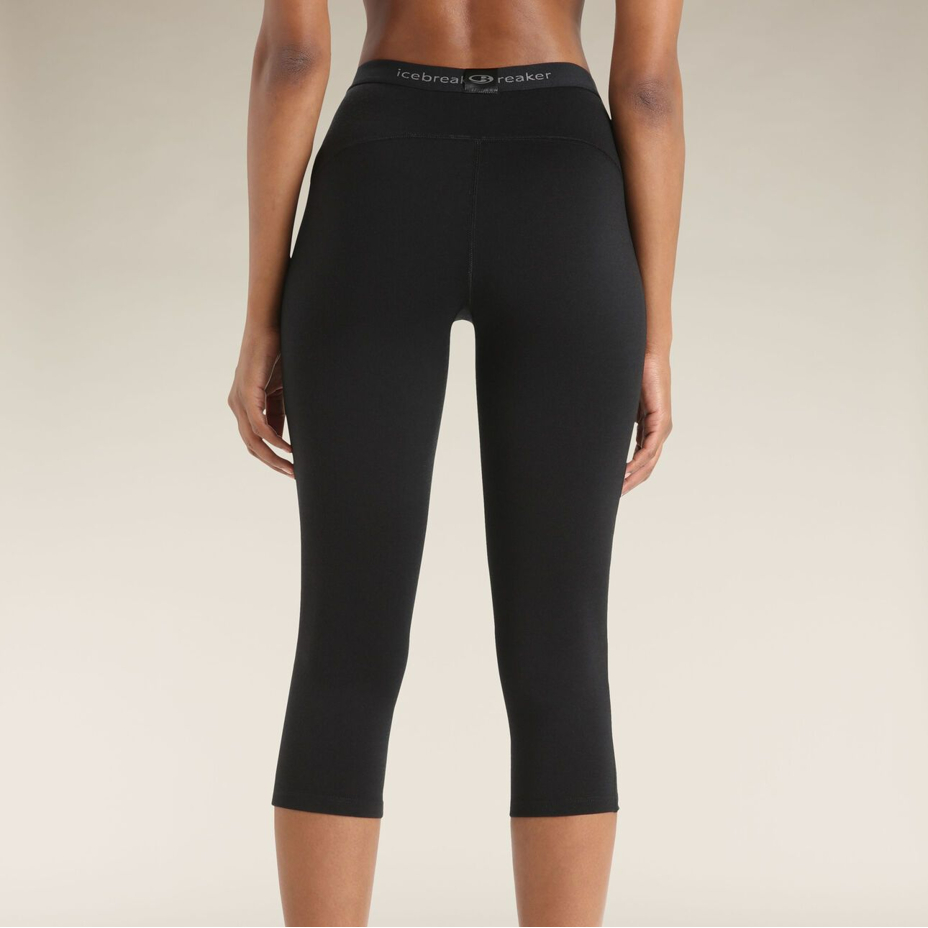 Women's leggings Merino 200 Oasis 3/4 Leggings Icebreaker Black